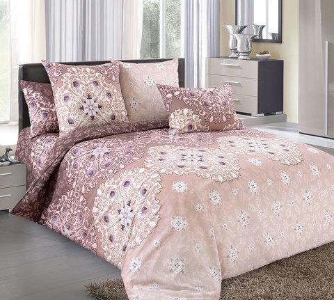 Комплект постельного белья из перкаля "Стайл" серии "Королевское искушение" (Полуторный)