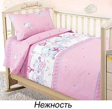 Комплект детского постельного белья от Текс-Дизайн (Аист (розовый)), фото 2