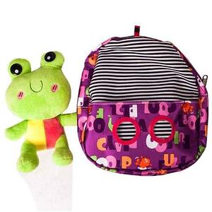 Рюкзачок детский с игрушкой («Лягушка»)