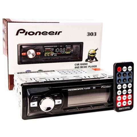 Автомагнитола с пультом управления Pioneeir [USB, MP3, AUX, RCA, FM; 4х50 Вт] (303)