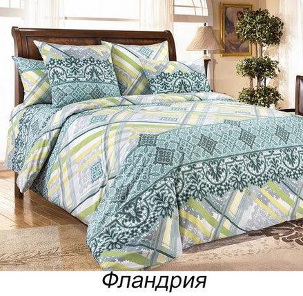 Комплект постельного белья из сатина «Фландрия» (Полуторный), фото 1