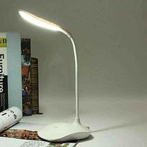 Настольная лампа в стиле минимализма на подставке с гибкой ножкой [3 режима яркости] (Продольная), фото 2