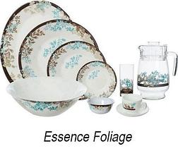 Сервиз столовый Luminarc Essence Foliage / Essence Malva / Essence Matiz (Essence Foliage (38 предметов)), фото 2