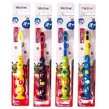 Зубная щётка детская [бабочка/машинка] NAYALER ("Гусеница"), фото 3