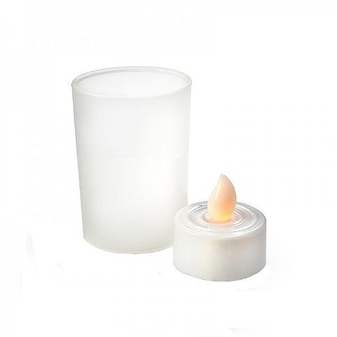 Светодиодная свеча LED Candle [2шт.] (Со стаканом)