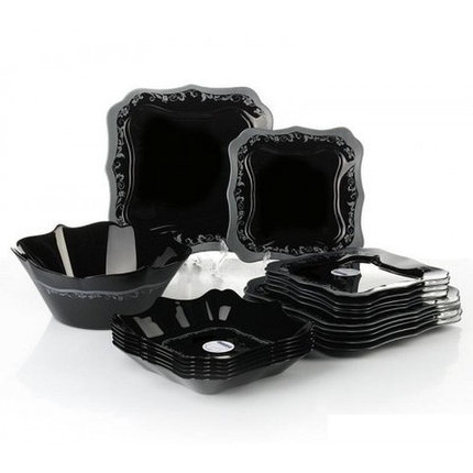 Cервиз столовый Luminarc Authentic White / Silver Black / Black and White (Authentic Black and White (30, фото 1