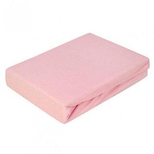Простынь на резинке из поплина от Текс-Дизайн (180х200 см / Розовый)