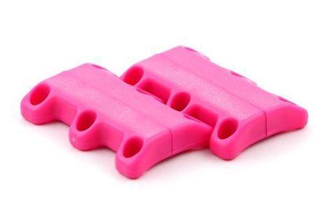 Умные магниты для шнурков Magnetic Shoelaces (Розовый / Для взрослых), фото 2
