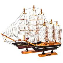 Парусник в миниатюре из дерева «Sailing ships» (Большой), фото 2
