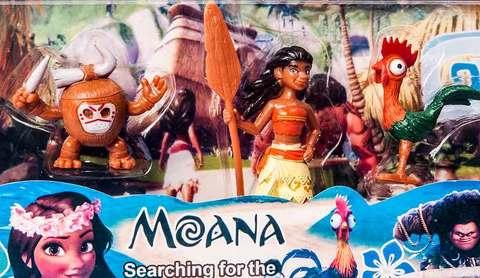Набор игрушек-героев мультфильма «Моана» [3 персонажа] (Набор с принцессой Моаной) - фото 3 - id-p62006037