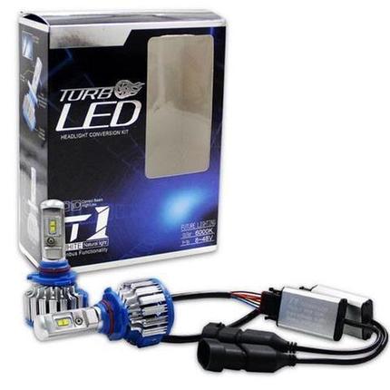 Лампы светодиодные для автомобиля с кулером «TURBO LED» (9007 Hi/Lo), фото 2