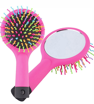 Расческа массажная для придания объема Eyecandy Rainbow Volume Brush [Medium] (Фиолетовый), фото 3