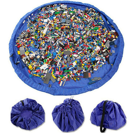 Сумка-коврик для игрушек Toy Bag (Ø 150 см / Красно-синяя), фото 1