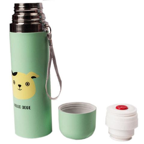 Термос вакуумный «VACUUM FLASK» 500 мл (Hello Doge) - фото 2 - id-p62007164