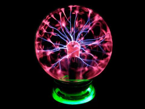 Светильник-шар плазменный с молниями Plasma Light (Маленький) - фото 2 - id-p62008028