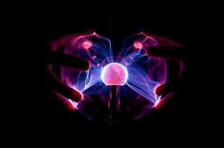 Светильник-шар плазменный с молниями Plasma Light (Маленький), фото 3