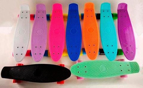 Скейт Penny Board {Пенни Борд} на алюминиевой платформе (С принтом) - фото 9 - id-p62008190