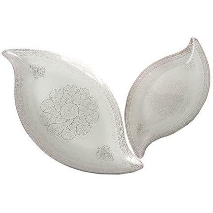 Набор тарелок для сервировки стола «Лепесток» [2 шт.] (Тайны Востока), фото 2