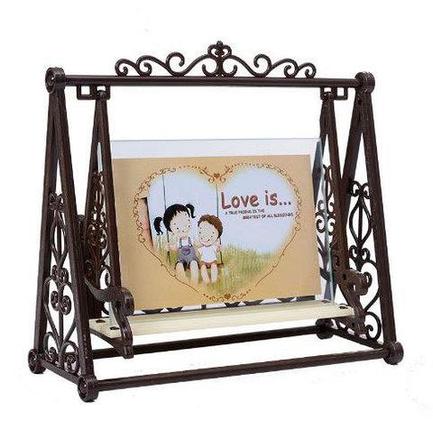 Фоторамка настольная в винтажном стиле Photo Frame (Качели), фото 2