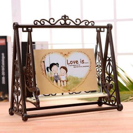 Фоторамка настольная в винтажном стиле Photo Frame (Качели), фото 2