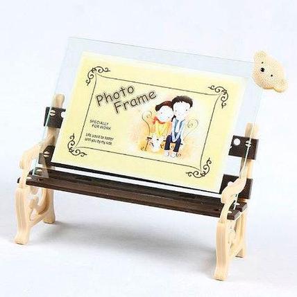 Фоторамка настольная в винтажном стиле Photo Frame (Лавочка), фото 1