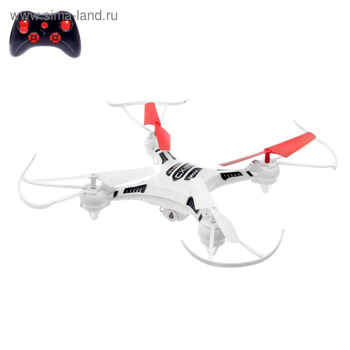 Квадрокоптер VRRodeo CX-29W, камера 0,3 Mpx, передача изображения на смартфон, Wi-Fi, очки VR