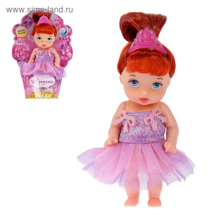 Кукла малышка "Арина" в платье, МИКС
