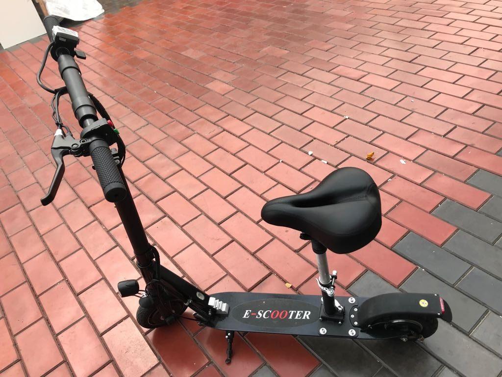 Электросамокат Urban Lux E-scooter с Сидушкой (До 120кг, 20-25км ...