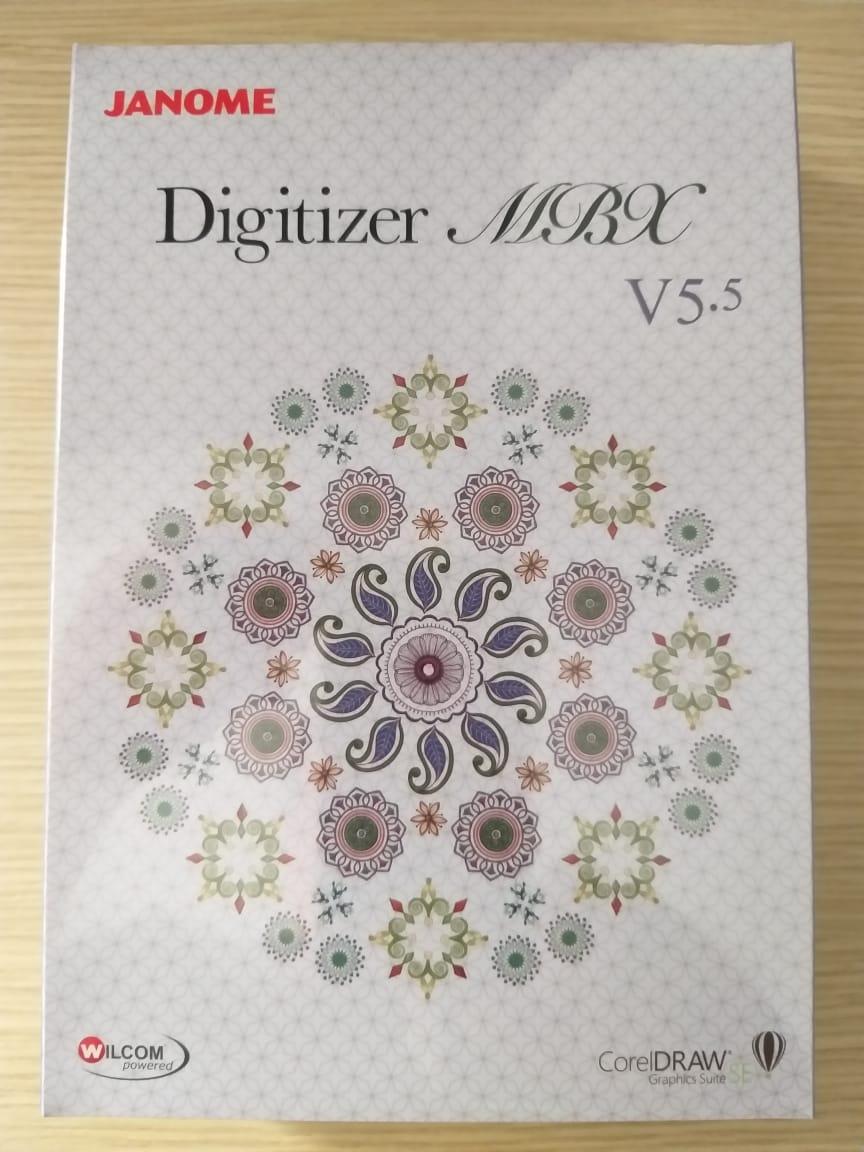 ПРОГРАММНОЕ ОБЕСПЕЧЕНИЕ JANOME DIGITIZER MBX V. 5.5 ДЛЯ JANOME 230 E- 370 E- 450 E- 500 E-MB4-MB 7