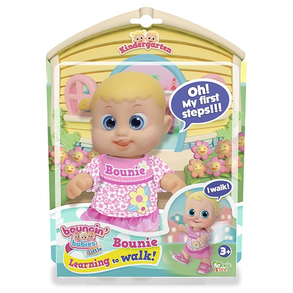 Bouncin' Babies 802001 Кукла Бони шагающая, 16 см