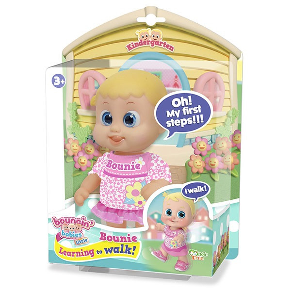 Bouncin' Babies 802001 Кукла Бони шагающая, 16 см