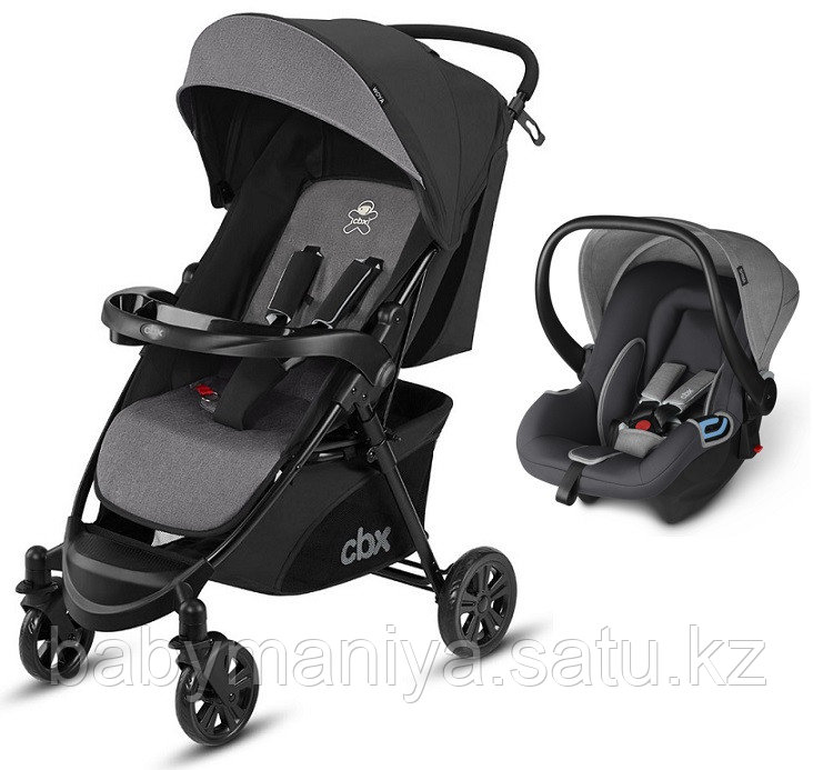 Коляска 2в1 CBX by Cybex Woya Travel System Comfy Grey