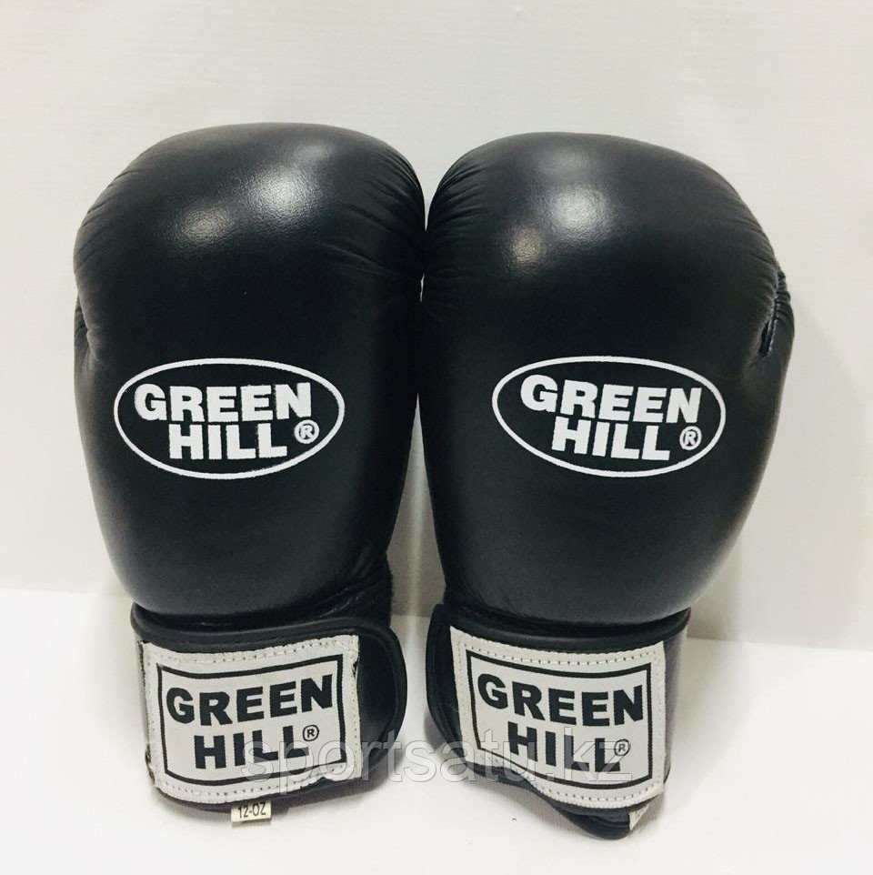 Боксерские перчатки Green Hill кожа - фото 1 - id-p62298949