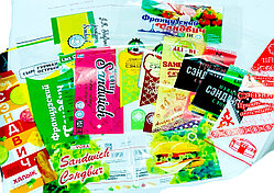 Пакет с клейкой на клапане с логотипом