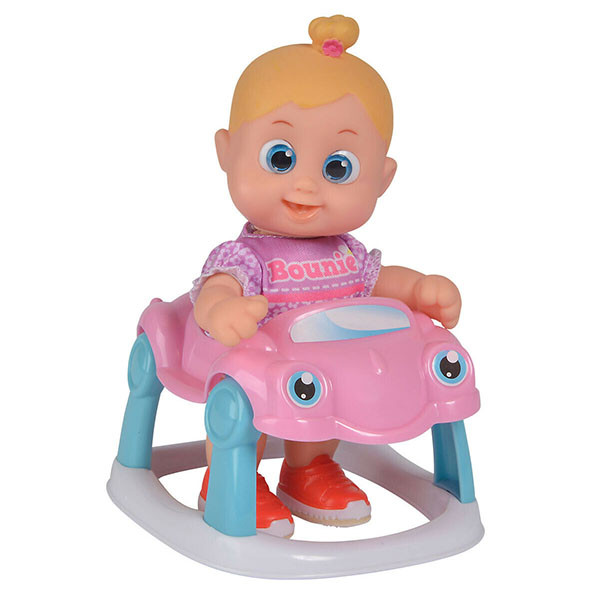 Bouncin' Babies 803001 Кукла Бони с машиной, 16 см