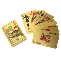 Колода игральных карт под золото Premium Gold Standard Poker, фото 3