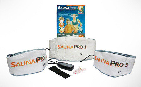 Набор поясов для похудения с термо-эффектом Sauna Pro 3 [3 в 1], фото 2