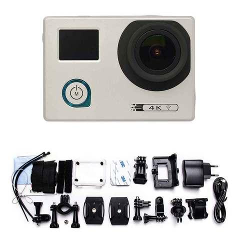 Экшен-камера SPORTS 4K {аналог GoPro Hero5} с двумя экранами, Wi-Fi и с набором аксессуаров - фото 2 - id-p62005536
