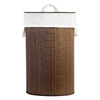 Корзина из натурального бамбука для хранения белья, одежды, игрушек, обуви Attribute ASB385
