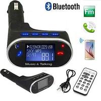 FM-модулятор с функцией MP3-плеера и громкой связи [Bluetooth/USB/SD/AUX/LCD-дисплей]