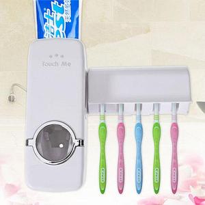 Диспенсер для зубной пасты с держателем для щёток Touch Me ТМ-2000
