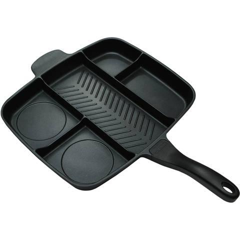 Сковорода-гриль универсальная Magic Pan с пятью секциями - фото 2 - id-p62006005