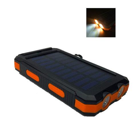 Внешний аккумулятор водонепроницаемый Powerbank Solar Charger на солнечных батареях 3 в 1 [20000 мАч; компас; - фото 3 - id-p62006023