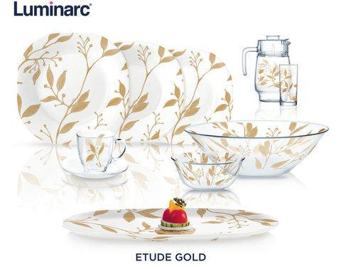 Сервиз столовый Luminarc Etude Gold на 12 персон (69 предметов), фото 2