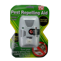 Отпугиватель грызунов и насекомых Riddex Quad Pest Repelling Aid 2 в 1, фото 2