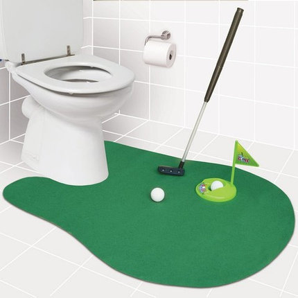 Набор для игры в гольф в туалете TOILET GOLF, фото 2