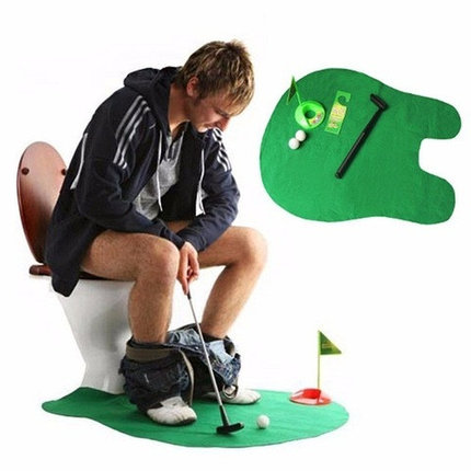 Набор для игры в гольф в туалете TOILET GOLF, фото 2