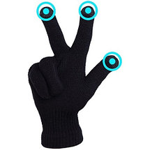Перчатки для сенсорных экранов iGlove с логотипом (Черный), фото 2