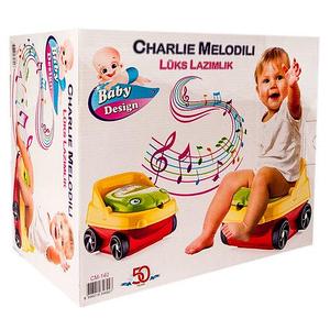Горшок детский в виде машинки с музыкальным сопровождением «Чарли»