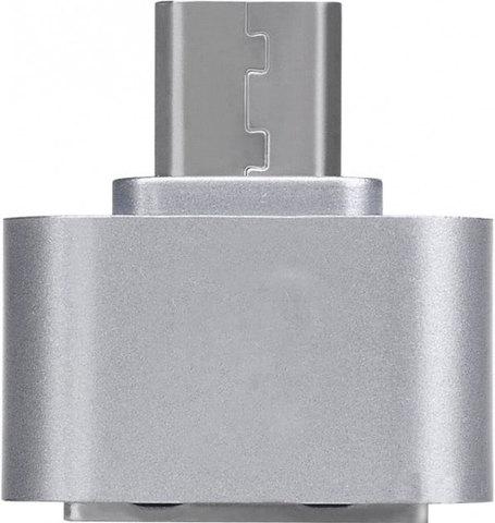 Переходник microUSB USB OTG для подключения USB-аксессуаров - фото 1 - id-p62007343
